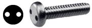 SCREWS  - SECURITY - SPANNER - MACH<br><font size= 3><b>4-40 x 1-1/4 S/Steel Pan HD Spanner (100)